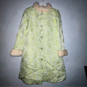 Vintage Coat w/ Mink Collar